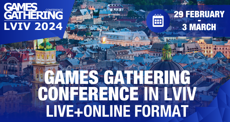 Присоединяйтесь к Games Gathering Conference во Львове!
