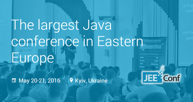 20-21 мая в Киеве пройдет ежегодная конференция для Java практиков - JEEConf
