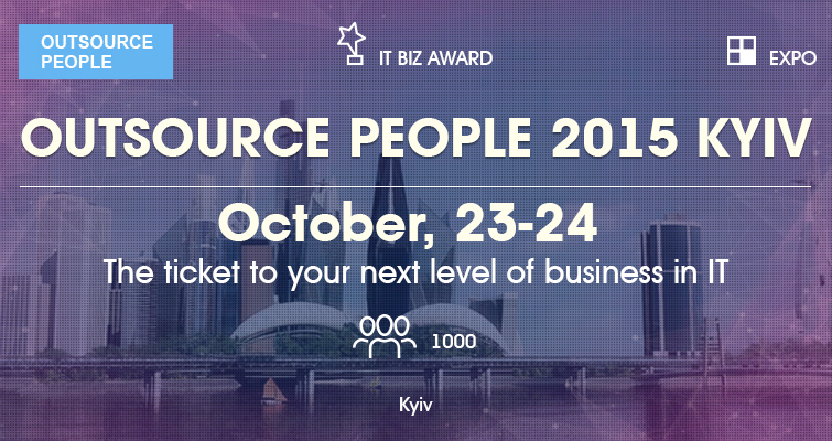 Outsource People 2015 Kyiv – головна подія року в IT аутсорсингу